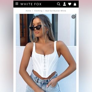 White Fox Boutique Bad Gal Bustier